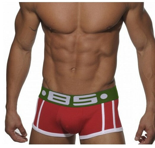 Men's Beat Stone free Cotton Trunk with Comfort Wasitband red