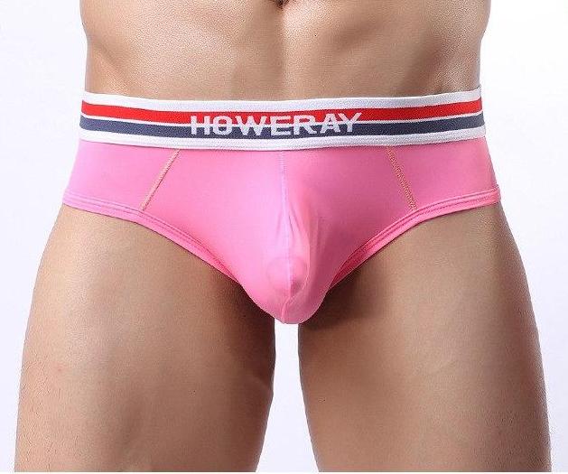 free howeray men's brief pink
