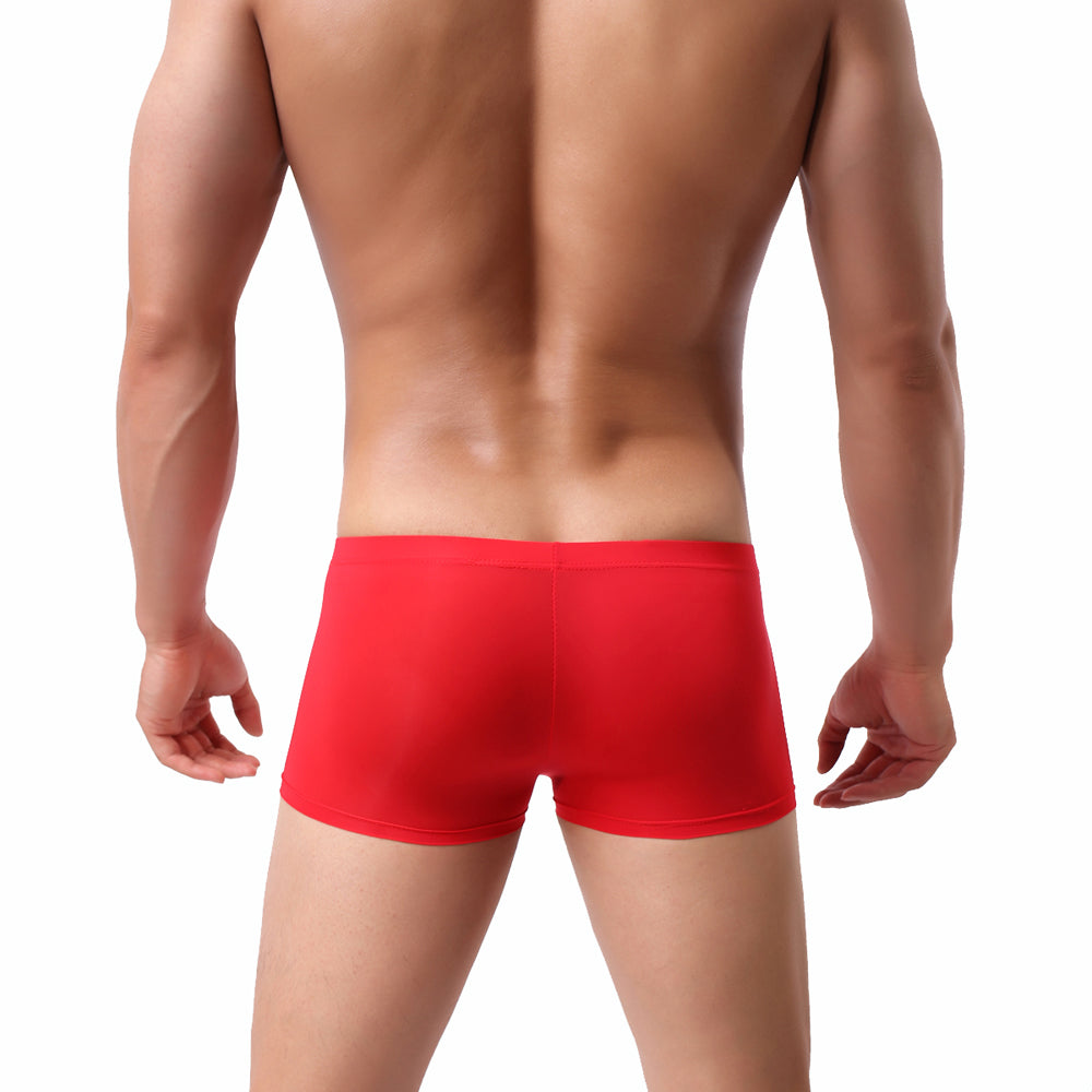 free boxer brief groomsman red back