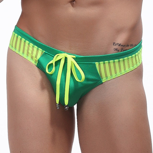 Austin & Boehm Men's Swim Thong - Green