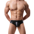 Mens Cheekster Faux Leather Thong